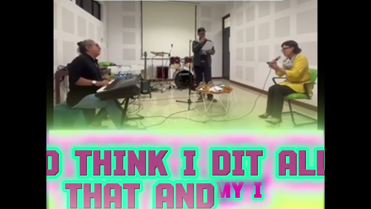 MY WAY (bersama Bu Rektor UGM—Prof. Dr. Ova Emilia—dg iringan Bang Lim Hans—musisi keren serbabisa)