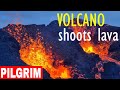 VOLCANO spewing LAVA 🌋 New footages