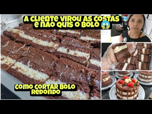 cortando bolo redondo#bolodecorado #bolochantininho #confeitaria