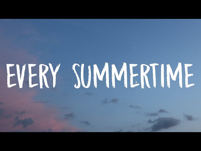 NIKI - Every Summertime (Lyrics) class=