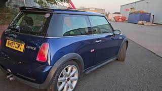 2003 Mini Cooper S Supercharged decat