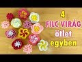 4 csodás filc virág ötlet 🌸 | Virágok | Manó kuckó