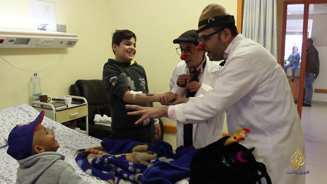 الطبيب المهرج للترفيه عن الأطفال بالقدس