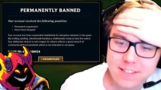 THEBAUSFFS GETS PERMANENTLY BANNED BY PINK WARD FANBOY SHACO