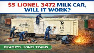 $5 LIONEL 3472 MILK CAR WILL IT WORK ?