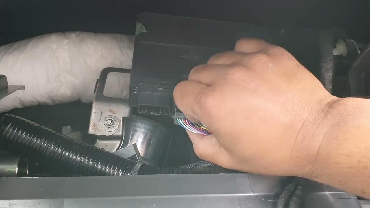 How to replace Honda Jazz keyless entry ECU Module YouTube