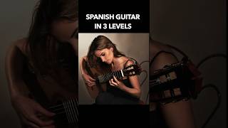 Spanish guitar in 3 levels