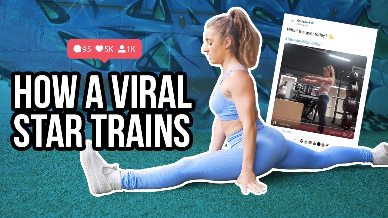 TRAIN LIKE A VIRAL ATHLETE ft. Demi Bagby Gymshark YouTube