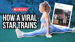 TRAIN LIKE A VIRAL ATHLETE ft. Demi Bagby | Gymshark