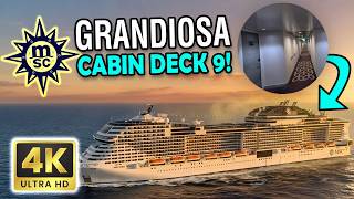 MSC Grandiosa Cabin Guide | Deck 9 Locations