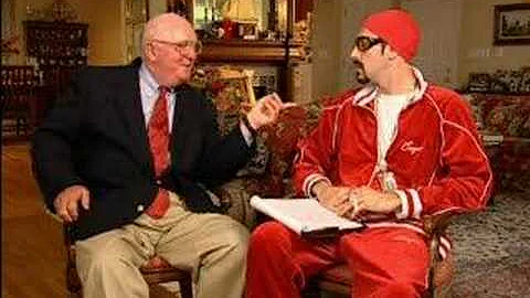Ali g and Marlin Fitzwater