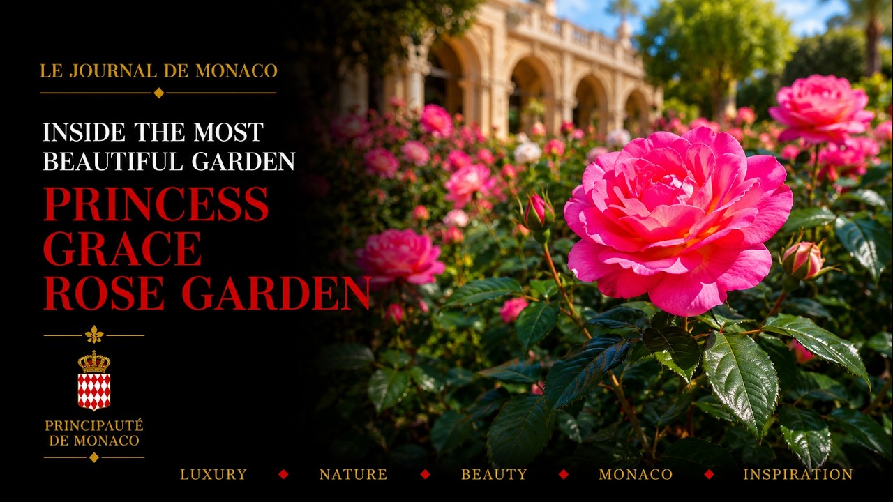 Inside the most beautiful garden in the world Princess Grace Rose - YouTube
