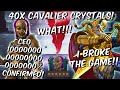 40x 6 Star Jabari Panther & Odin BUFFED Cavalier Crystal Opening - CEO - Marvel Contest of Champions