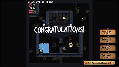 Devolution of Baba Is You