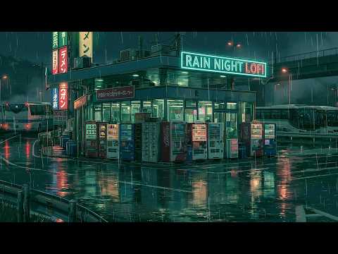 The Stop Between Two Journeys 🚌 City Lofi for Late Night Commutes