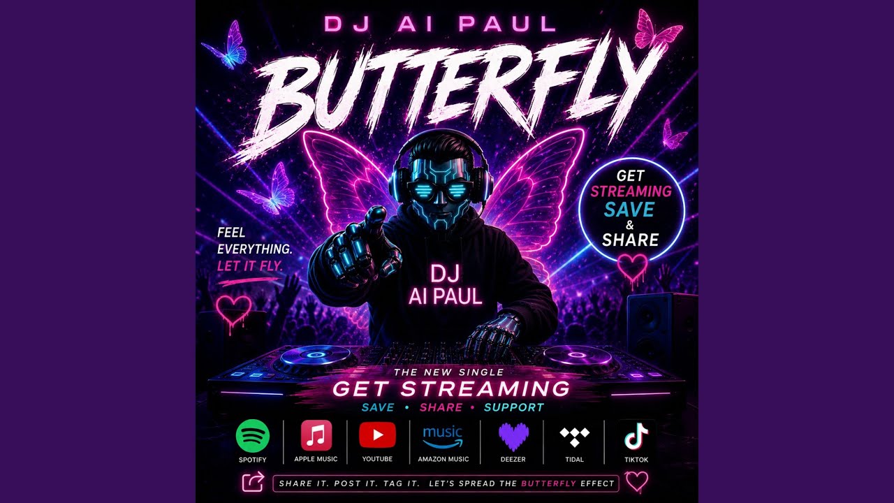 Watch Butterfly on YouTube Watch Butterfly on YouTube