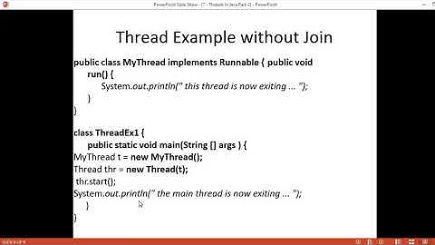 7 -Java Threads part 2