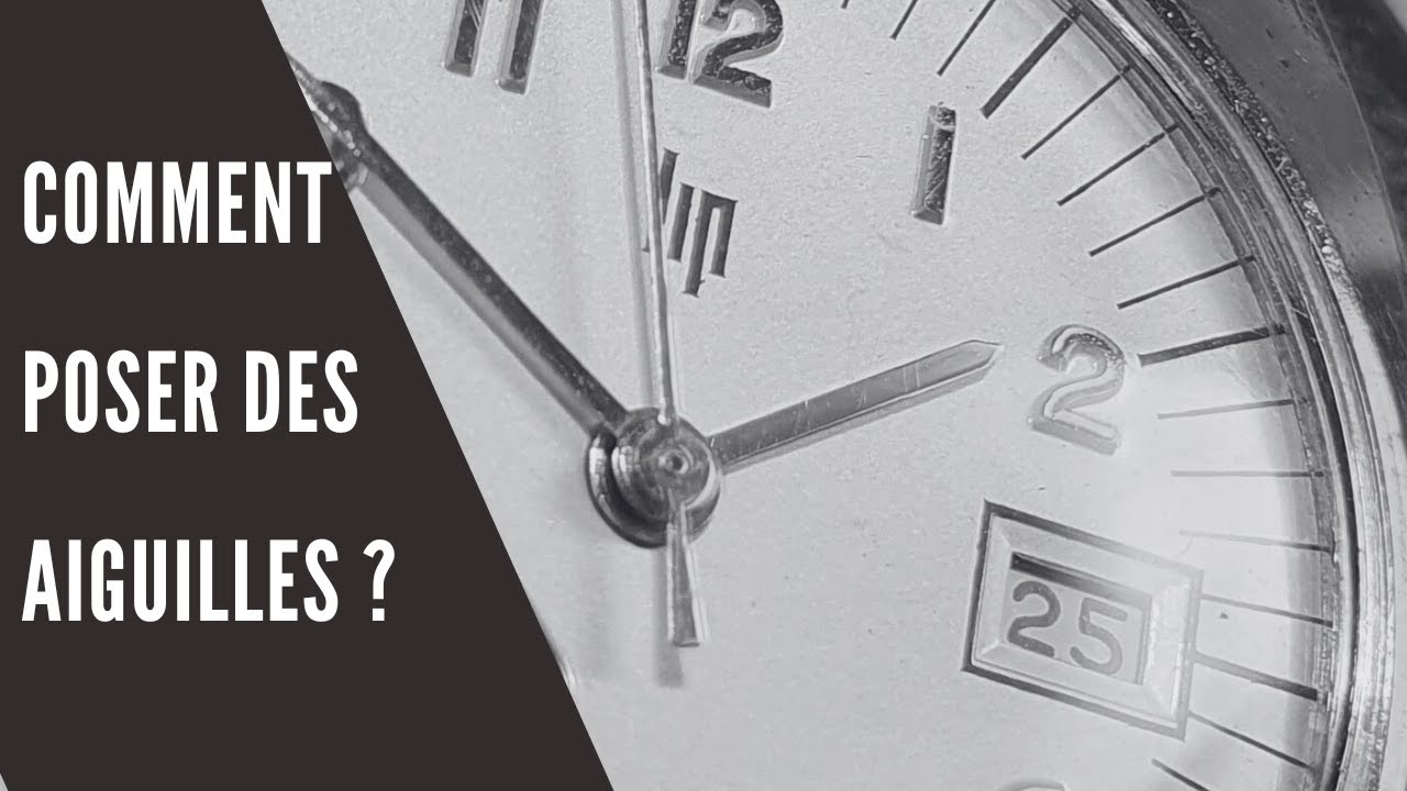 Comment poser des aiguilles sur une montre avec date ? YouTube — free download