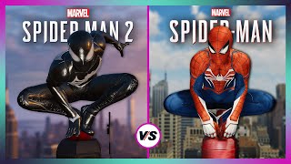 Marvel's Spider-Man 2 vs Spider-Man Remastered vs Miles Morales - Early  Gameplay Comparison 