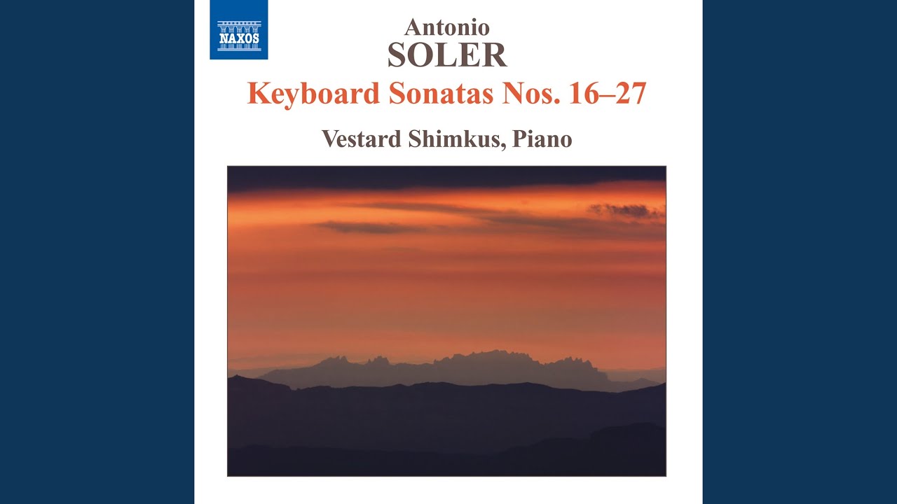 Keyboard Sonata No 21 in C sharp minor