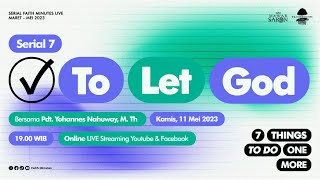 MENGANDALKAN TUHAN | Pdt. Yohannes Nahuway, M.Th. | Faith Minutes Live