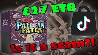 Paldean Fates ETB for £27 ($34) 😲 IS IT REAL?!?!