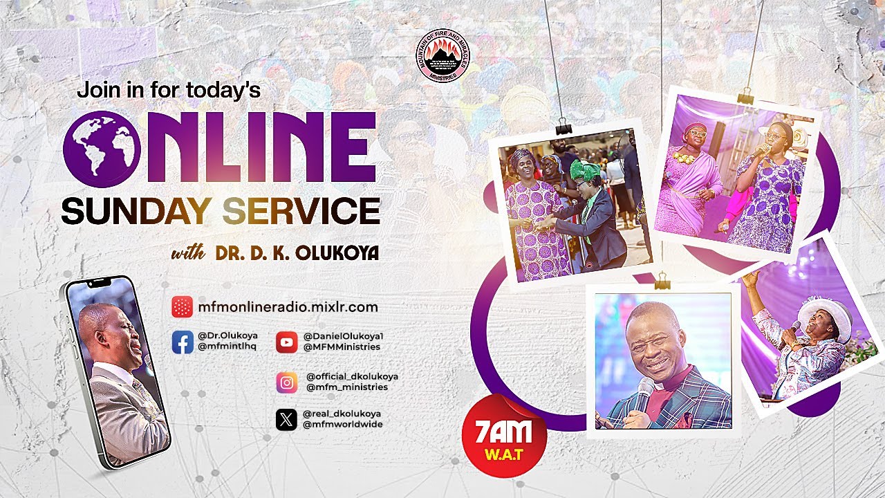 MFM SUNDAY SERVICE  03-08-2025 - DR D. K. OLUKOYA