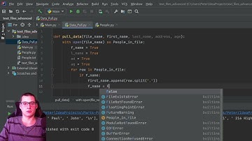 More with text files in Python