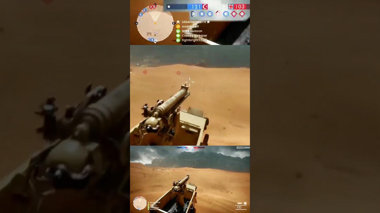 Driving to Launch the Next Attack in Battlefield 1! 