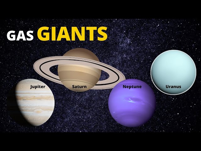 The Gas Giants - Our Solar System class=