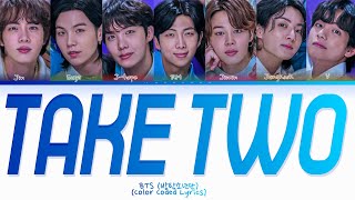 BTS (방탄소년단) - TAKE TWO Lyrics (Color Coded Lyrics Eng/Han/Rom) Resimi