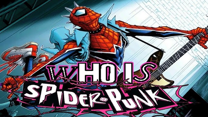 How To Draw Spider- Punk, Step By Step