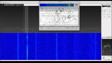 HF Weatherfax Demodulation - RTL SDR, Janilab HF Upconverter, GQRX, Cocoamodem Mac