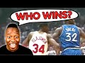 Shaq ABUSED by Hakeem Olajuwon Highlights | ALL TIME STARTING 5 REACTION | NBA Highlights | NBA 2k21