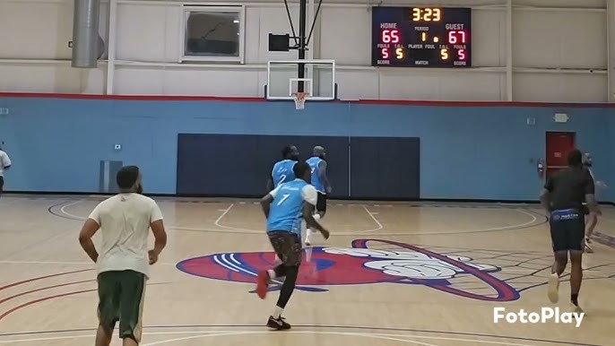 Nba David Thompson Touches The Top Of The Backboard 50 inch vertical 