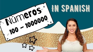 Learn to count in Spanish  from One hundred to One Million, learn Spanish fast with Teacher Catalina