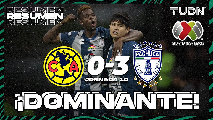 Resumen y goles | América 0-3 Pachuca | CL2023 - Liga Mx J10 | TUDN