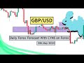 Gbpusd analysis today  daily forex forecast for 8th may 2024 by cyns on forex  fx prediction