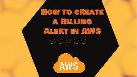 Create a Billing Alarm in AWS