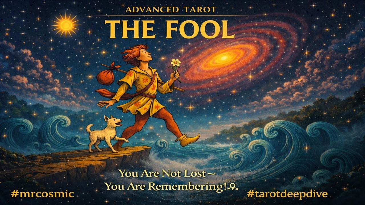 The Fool: The Only Message Your Soul Needs Right Now 👁️ #mrcosmic #learntarot thumbnail