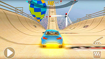 Big Ramp Jump - Super Car Race | Car Ramp Gameplay Crazy Driving | Android Gameplay