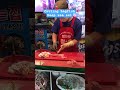 Cutting hagfish deep sea eel in Korea #japan #streetfood #amazing #korea #vlog #travel