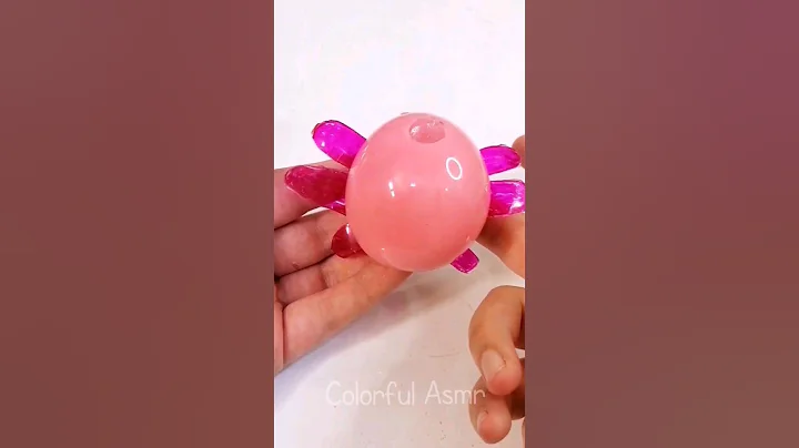 - DIY Axolotl Nano Tape Bubbles! #shorts