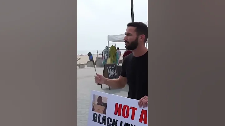 BLM activist gets triggered