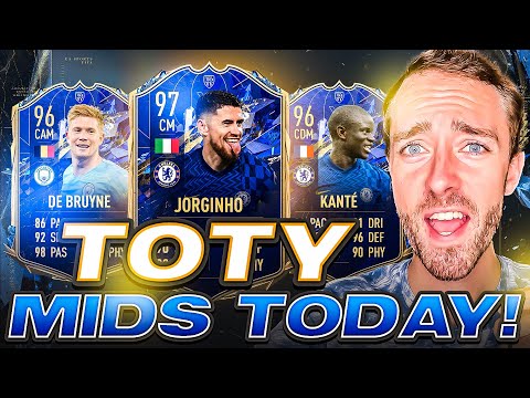TOTY MIDFIELDERS TODAY! HERO PLAYER PICK FINALLY COMING? FIFA 22 Ultimate Team