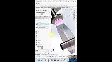 Simple Cam Follower Assembly by Solidworks