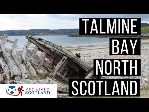 Talmine Bay in Sutherland, north Scotland