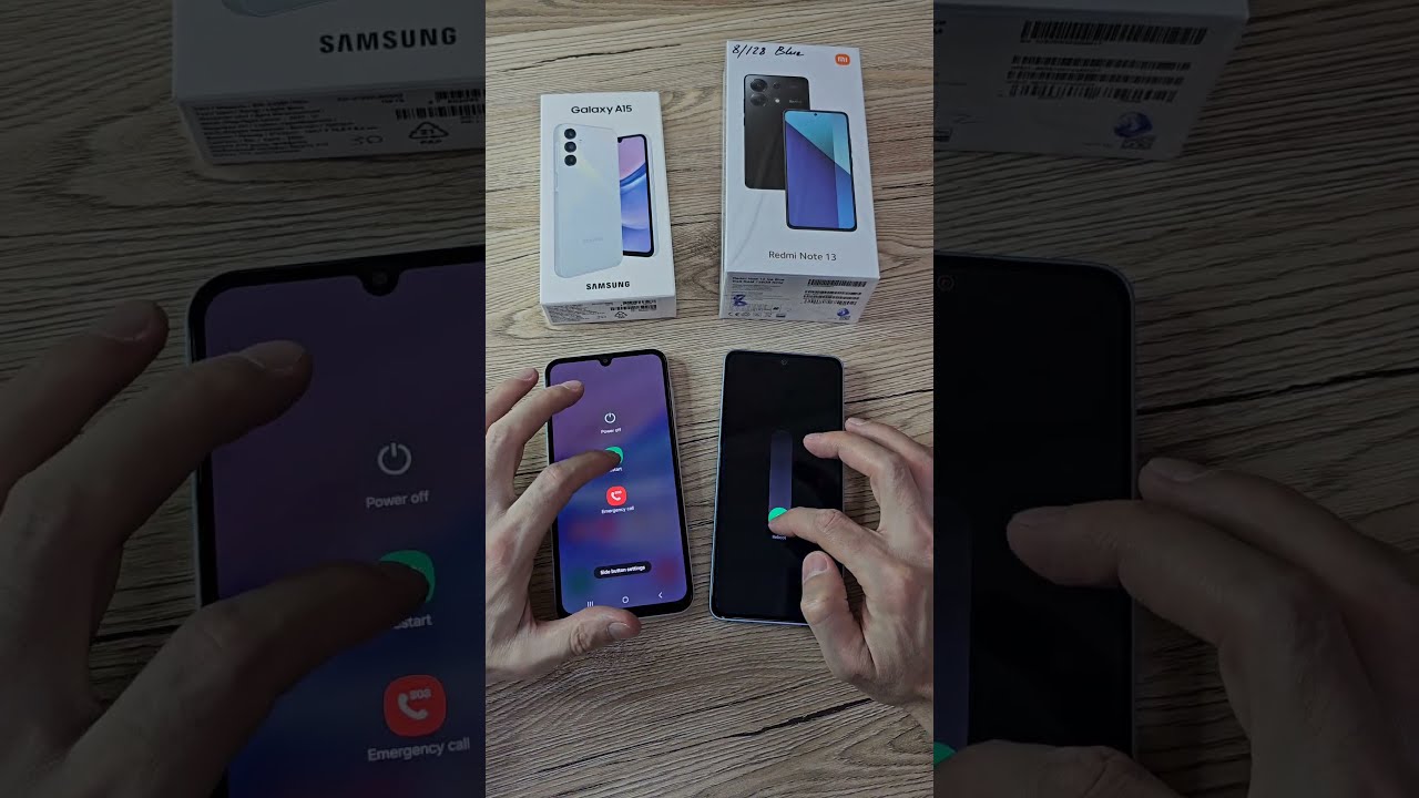 Samsung Galaxy A15 Vs Redmi Note 13
