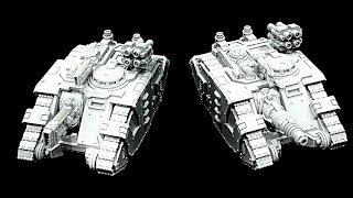 Sabre Strike Tank: Model, Build & Tactics Review (Horus Heresy, Forge World)