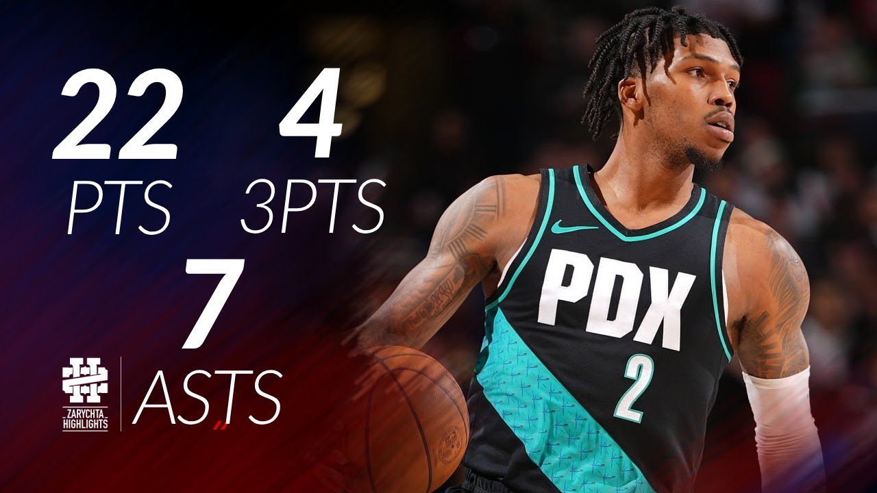 Caleb Love 22 pts 4 threes 7 asts vs Lakers 25/26 season